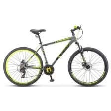 STELS Велосипед 27,5" Stels Navigator-700 MD, F020, цвет серый/желтый, размер рамы 21"